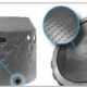 Duraplate weighted diffusers for wastewater lagoons and ponds