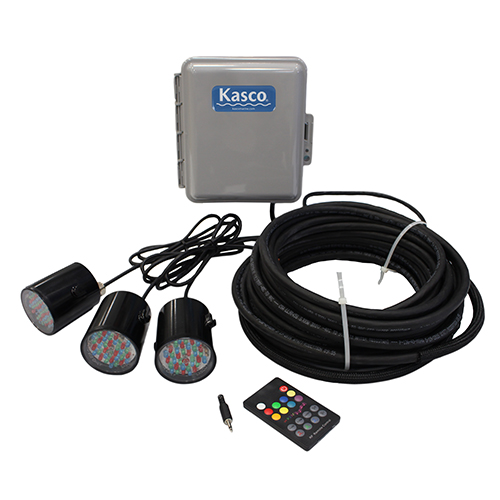 3 RGB LED Light Kit for Kasco Fountains (1/2-1 HP Units)